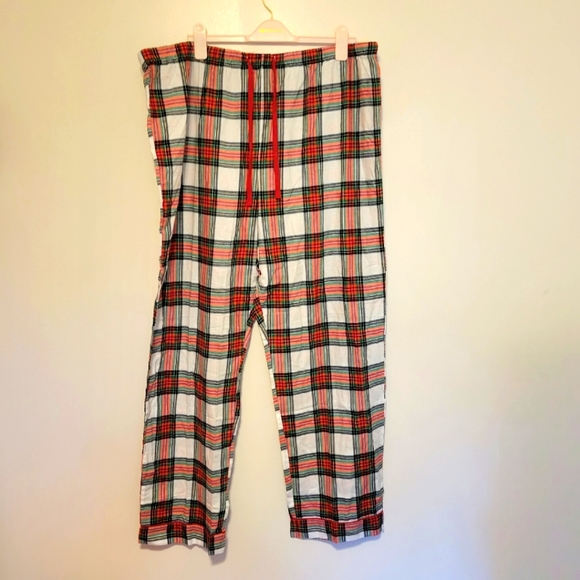Other Nwt Target Red And Green Plaid Pajama